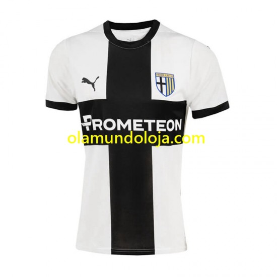 Camisola Parma Homem Equipamento Primeiro 2024-2025 Manga Curta